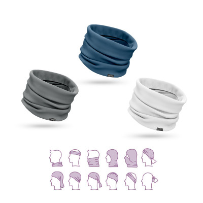 KOLKATA. Bandana multifunções em poliéster reciclado (100 rPET) (120 g/m²)